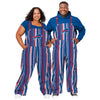 Buffalo Bills NFL Mens Hyper Stripe Bib Overalls