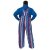 Buffalo Bills NFL Mens Hyper Stripe Bib Overalls