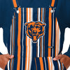 Chicago Bears NFL Mens Hyper Stripe Bib Overalls