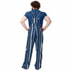 Dallas Cowboys NFL Mens Hyper Stripe Bib Overalls