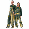 Green Bay Packers NFL Mens Hyper Stripe Bib Overalls