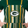 Green Bay Packers NFL Mens Hyper Stripe Bib Overalls