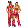 Kansas City Chiefs NFL Mens Hyper Stripe Bib Overalls