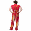 Kansas City Chiefs NFL Mens Hyper Stripe Bib Overalls