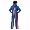 New York Giants NFL Mens Hyper Stripe Bib Overalls