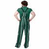 New York Jets NFL Mens Hyper Stripe Bib Overalls