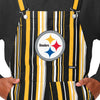 Pittsburgh Steelers NFL Mens Hyper Stripe Bib Overalls