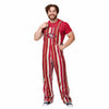 San Francisco 49ers NFL Mens Hyper Stripe Bib Overalls