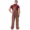 Washington Commanders NFL Mens Hyper Stripe Bib Overalls