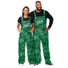 Philadelphia Eagles NFL Mens Kelly Green Paint Splatter Bib Overalls