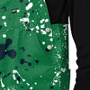 Philadelphia Eagles NFL Mens Kelly Green Paint Splatter Bib Overalls