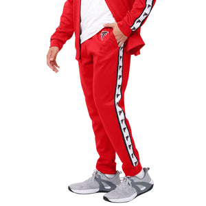 Atlanta Falcons NFL Mens Stripe Logo Track Pants