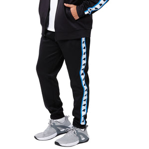 Carolina Panthers NFL Mens Stripe Logo Track Pants