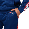 New England Patriots NFL Mens Stripe Logo Track Pants