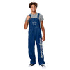 Dallas Cowboys NFL Mens Solid Wordmark Bib Overalls