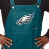 Philadelphia Eagles NFL Mens Solid Wordmark Bib Overalls