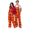 Tampa Bay Buccaneers NFL Mens Creamsicle Plaid Thematic Bib Overalls