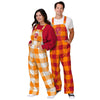 Tampa Bay Buccaneers NFL Mens Creamsicle Plaid Thematic Bib Overalls