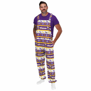Minnesota Vikings NFL Mens Ugly Home Gating Bib Overalls