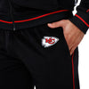 Kansas City Chiefs NFL Mens Black Velour Pants