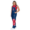 Boston Red Sox MLB Womens Big Logo Bib Overalls