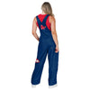 Boston Red Sox MLB Womens Big Logo Bib Overalls