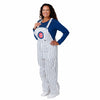 Chicago Cubs MLB Womens Pinstripe Bib Overalls