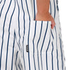 New York Yankees MLB Womens Pinstripe Bib Overalls