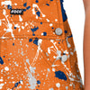 Houston Astros MLB Womens Paint Splatter Bib Overalls