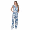 Los Angeles Dodgers MLB Womens Palm Tree Thematic Bib Overalls