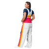 Houston Astros MLB Womens Throwback Stripe Thematic Bib Overalls