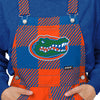 Florida Gators NCAA Womens Plaid Bib Overalls