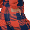 Illinois Fighting Illini NCAA Womens Plaid Bib Overalls