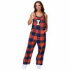 Illinois Fighting Illini NCAA Womens Plaid Bib Overalls