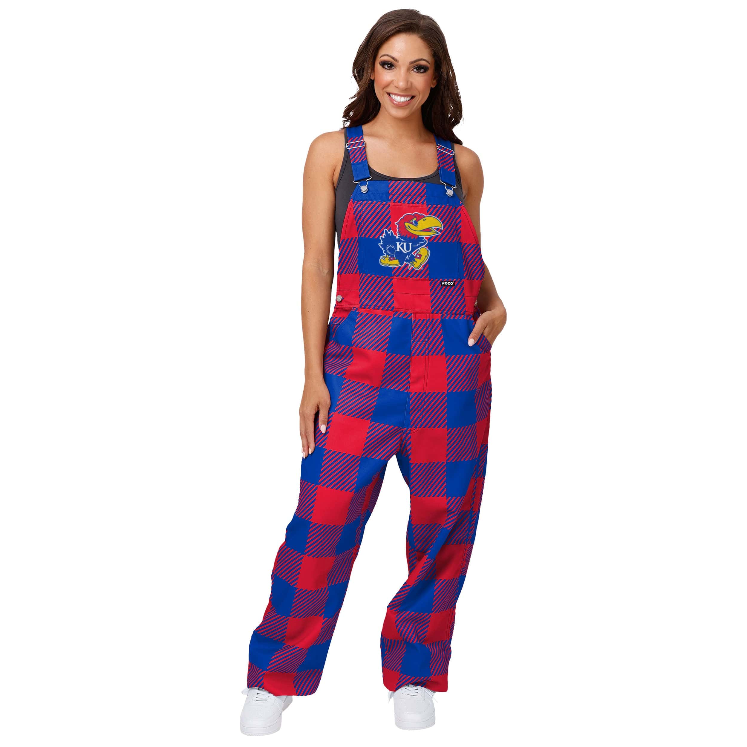 Kansas Jayhawks Ku Long Leg Overalls