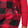 NC State Wolfpack NCAA Womens Plaid Bib Overalls