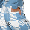 North Carolina Tar Heels NCAA Womens Plaid Bib Overalls