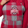 Ohio State Buckeyes NCAA Womens Plaid Bib Overalls