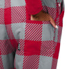 Ohio State Buckeyes NCAA Womens Plaid Bib Overalls