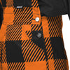 Oregon State Beavers NCAA Womens Plaid Bib Overalls