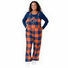 Syracuse Orange NCAA Womens Plaid Bib Overalls