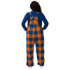 Syracuse Orange NCAA Womens Plaid Bib Overalls