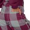 Texas A&M Aggies NCAA Womens Plaid Bib Overalls