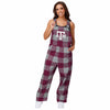 Texas A&M Aggies NCAA Womens Plaid Bib Overalls