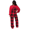 Maryland Terrapins NCAA Womens Plaid Bib Overalls