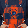 Virginia Cavaliers NCAA Womens Plaid Bib Overalls