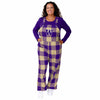 Washington Huskies NCAA Womens Plaid Bib Overalls