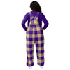 Washington Huskies NCAA Womens Plaid Bib Overalls