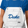 Duke Blue Devils NCAA Womens Big Logo Bib Overalls