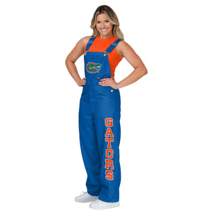 Florida Gators NCAA Womens Big Logo Bib Overalls